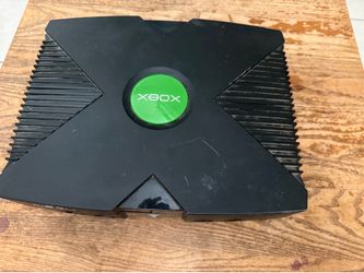 Original Microsoft Xbox Console Error 12 For Parts Repair Console Only