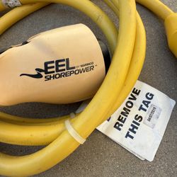 Marinco 25 Foot EEL Shore Power Cord Set, 30 AMP, 125 V.  Boating.  Dock. Boat Dock. Shore Power.  Boat.  Ski Boat. Lake. Lake Pleasant.