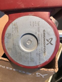 Grundfos Circulator UP COMFORT SERIES GRU-595916 INSTANT Hot Water System  Pump for Sale in Olympia, WA - OfferUp