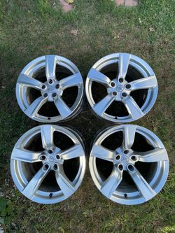 2009~2020’ Nissan 370z OEM Wheels Rims Set of 4 18x9 | 18x8 Staggered | 5x114.3