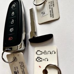 OEM ELECTRONIC 5 BUTTON REMOTE START KEY FOB FOR 2017-2019 FORD ESCAPE