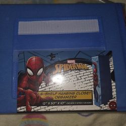 Spiderman Closet Organizer 