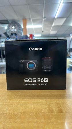 Canon EOS R6 V Mirrorless Camera with 20-50mm f/4 Lens