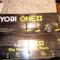 New Ryobi 18v 4 - Tool Combo Kit