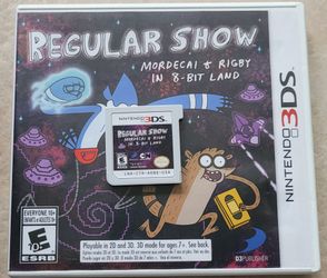 NINTENDO 3DS: REGULAR SHOW: MORDECAI & RIGBY IN 8-Bit LAND