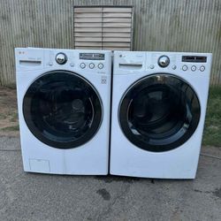 LG Washer And Gas Dryer 