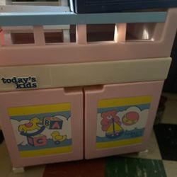 Toddler Play Dishwasher And Diaper Changing Station 