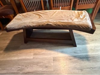 Bench and Stools
