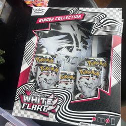 Pokémon White Flare Binder Collection Sealed