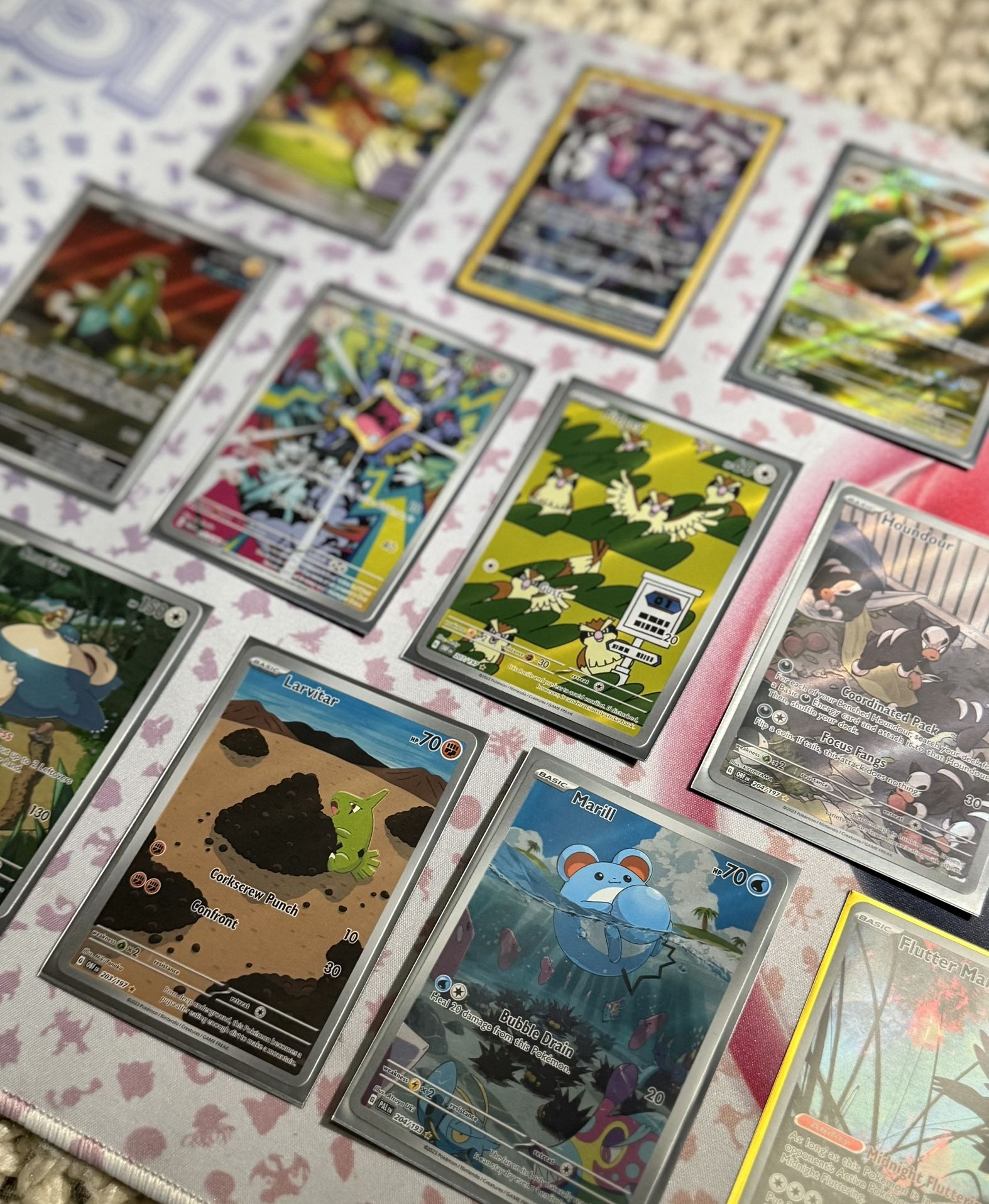 Special Illustration Pokemon Cards.