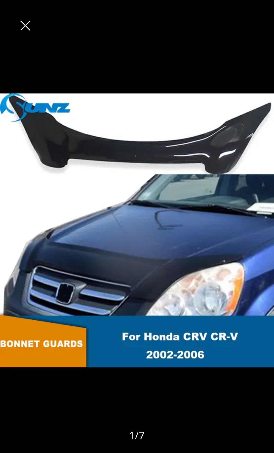 Honda CRV  Hood Visor 