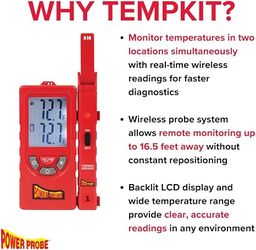 Power Probe Dual-Zone Temperature Probe Kit (TEMPKIT)