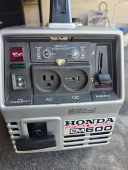 ​Vintage Honda EM600 Portable Gasoline Generator – Rare & Compact