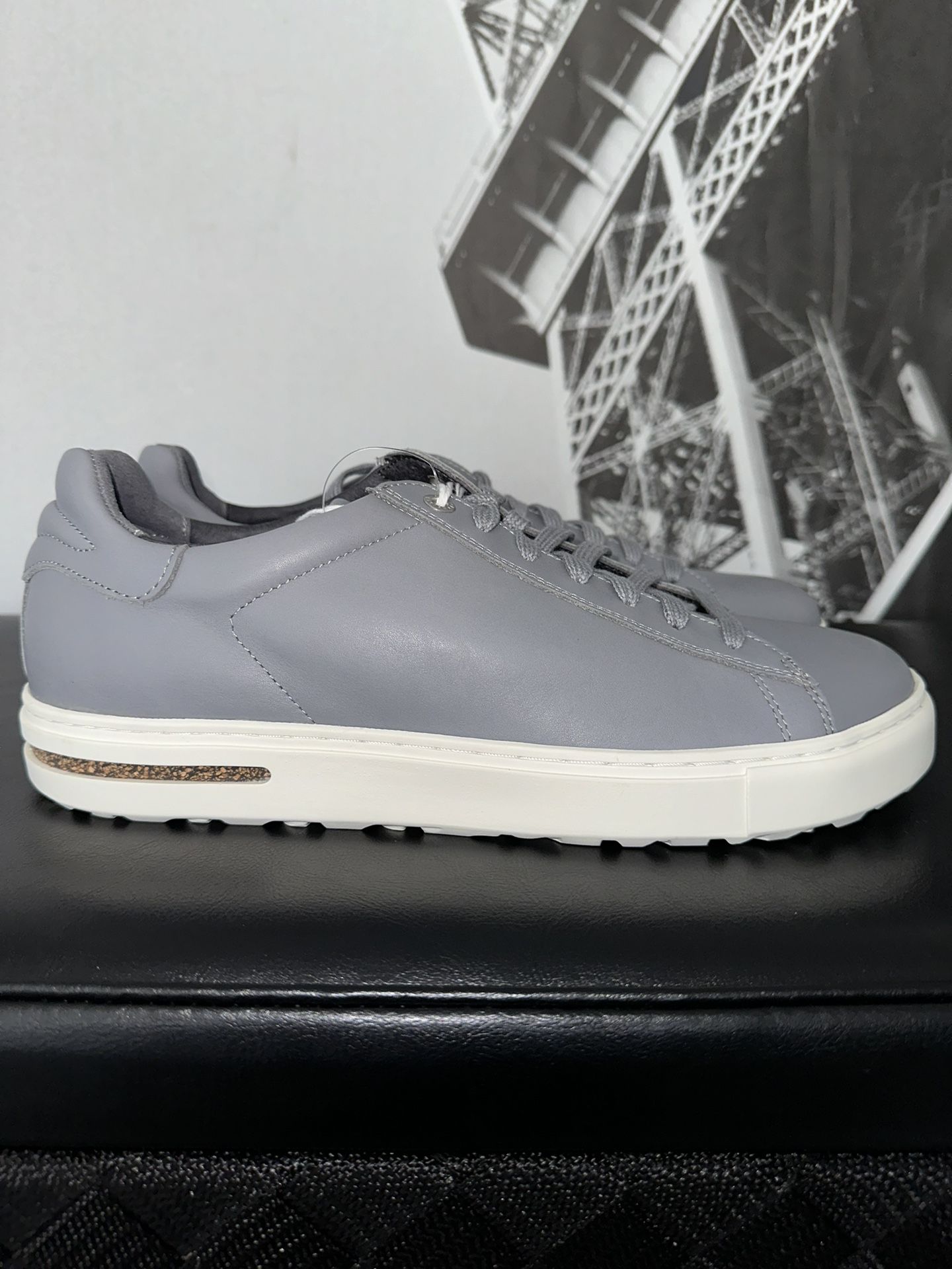 Birkenstock Unisex Bend Leather Shoes Blue -Size 11