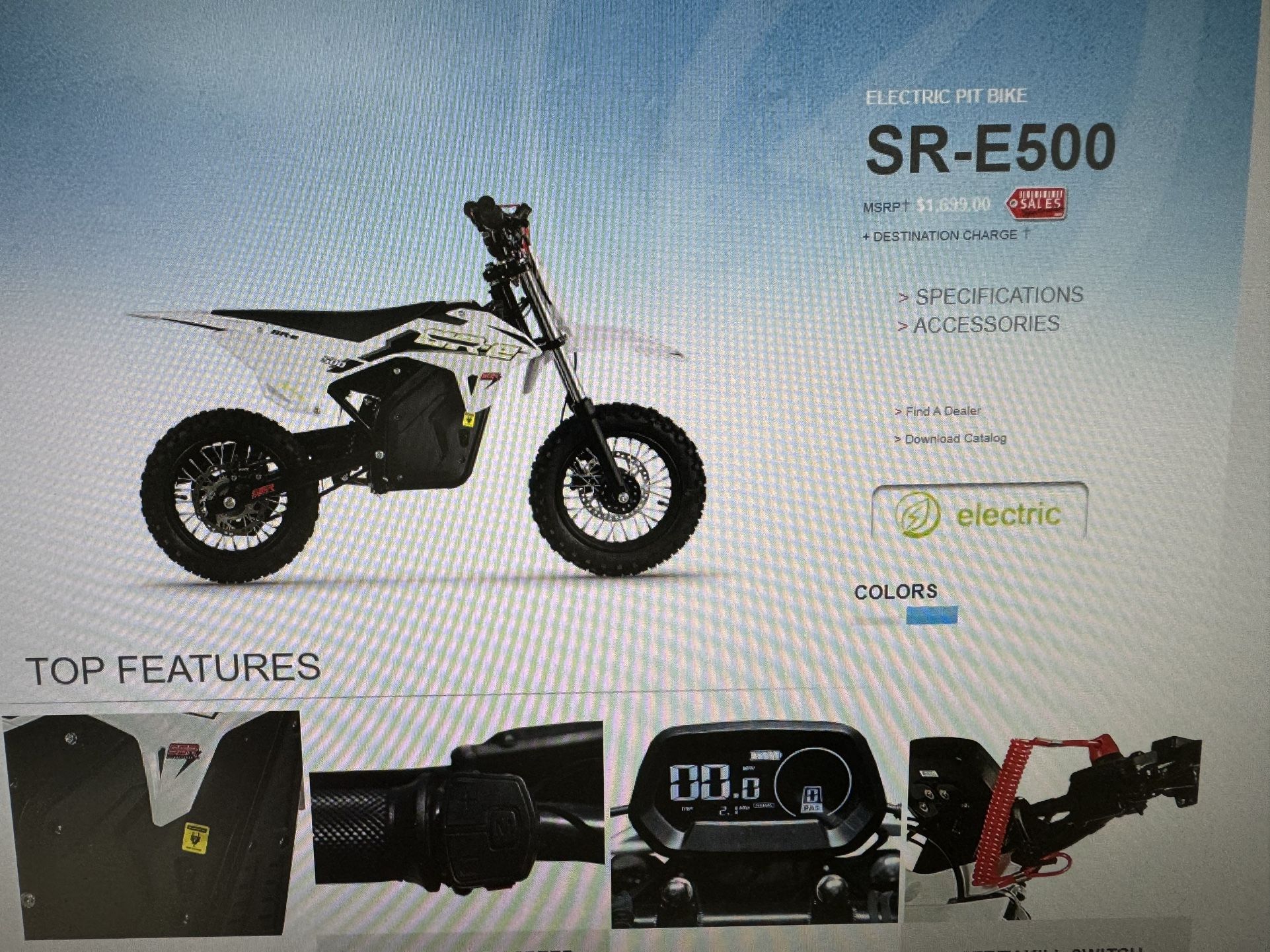 Ssr electric bike