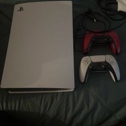 Ps5 Digital Edition 2 Controllers 