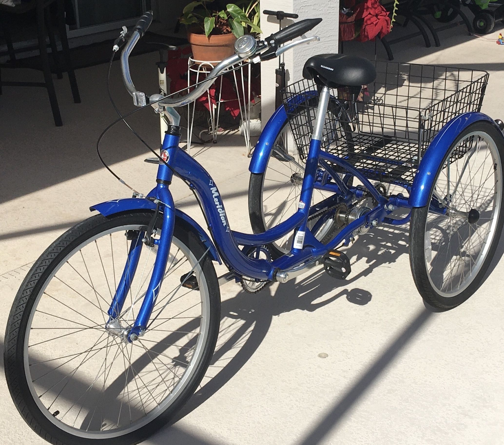 26" 3 wheel tricycle, Schwinn Meridian