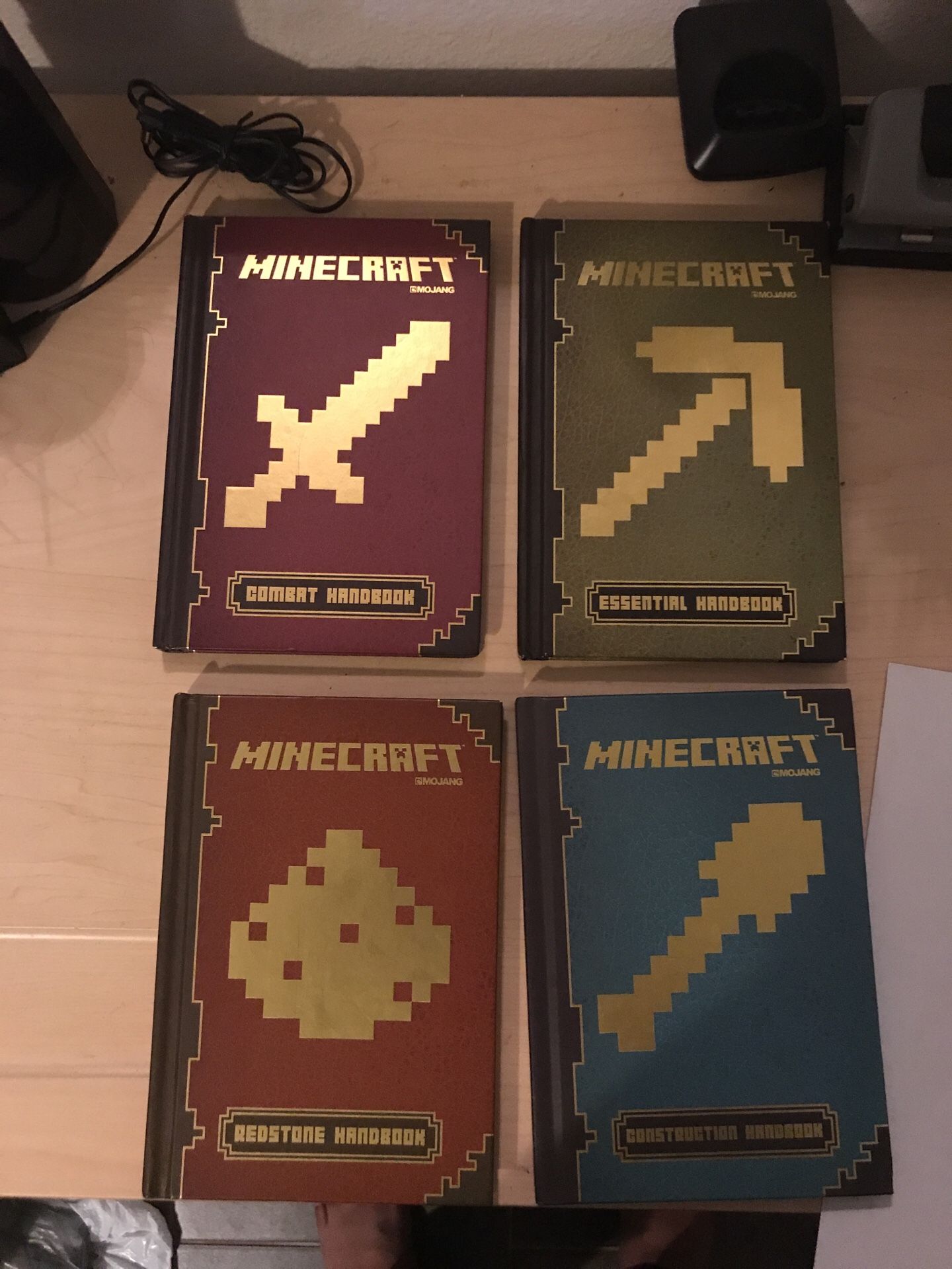 Minecraft Book Collection, Mint condition.