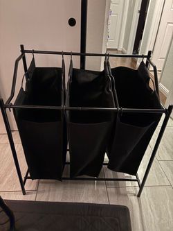 3 section hamper