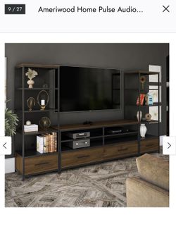 Ameriwood Home Pulse Audio Pier (Brand New) 