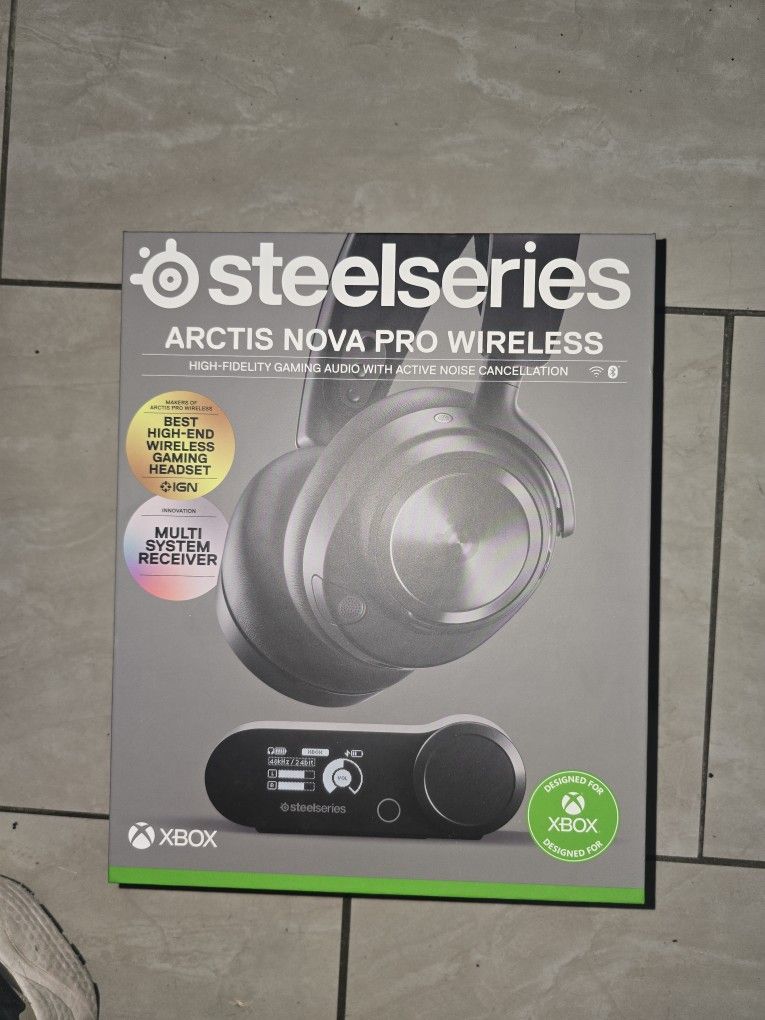 Steelseries Nova Pro Wireless Headset Xbox/ps5/ Pc