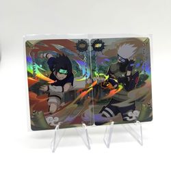 Naruto Cards: Sasuke/Kakashi Connecting Artworks