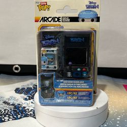 Funko Bitty Pop! Arcade TRON (Disney) Mini Arcade Display NEW
