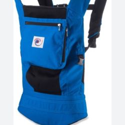 Ergo Baby Performance Carrier True Blue Lightweight Baby Carrier