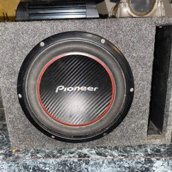 Pioneer TS-W30  4R w/12in and Capacitor 