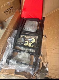Automotive Top Creeper, with Adjustable Height 48" to 76", 400 LBS Capacity High Creeper