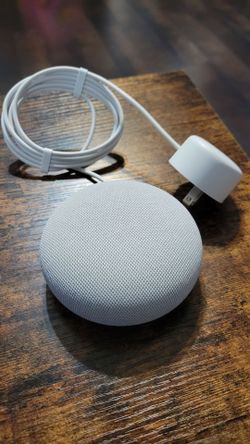 Google Nest Mini 2nd Gen smart speaker