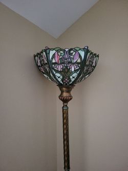 Tiffany style floor lamp