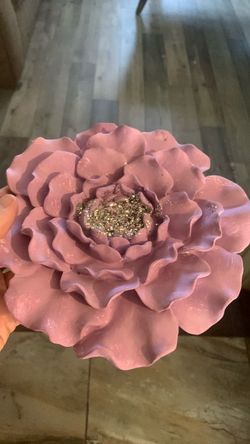Large Decorative Flower Sculpture