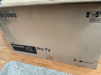 Samsung BE43T-H 43” Crystal UHD 4K Commercial Pro TV LED Display NEW IN BOX