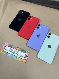 Apple IPhone 12 Mini 5G - Only $1 Today Pay The Rest Later! 
