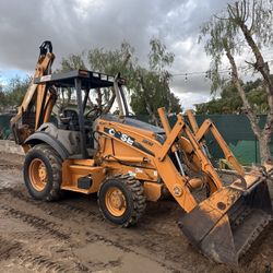 2008 580 M 4X4 Case Backhoe 