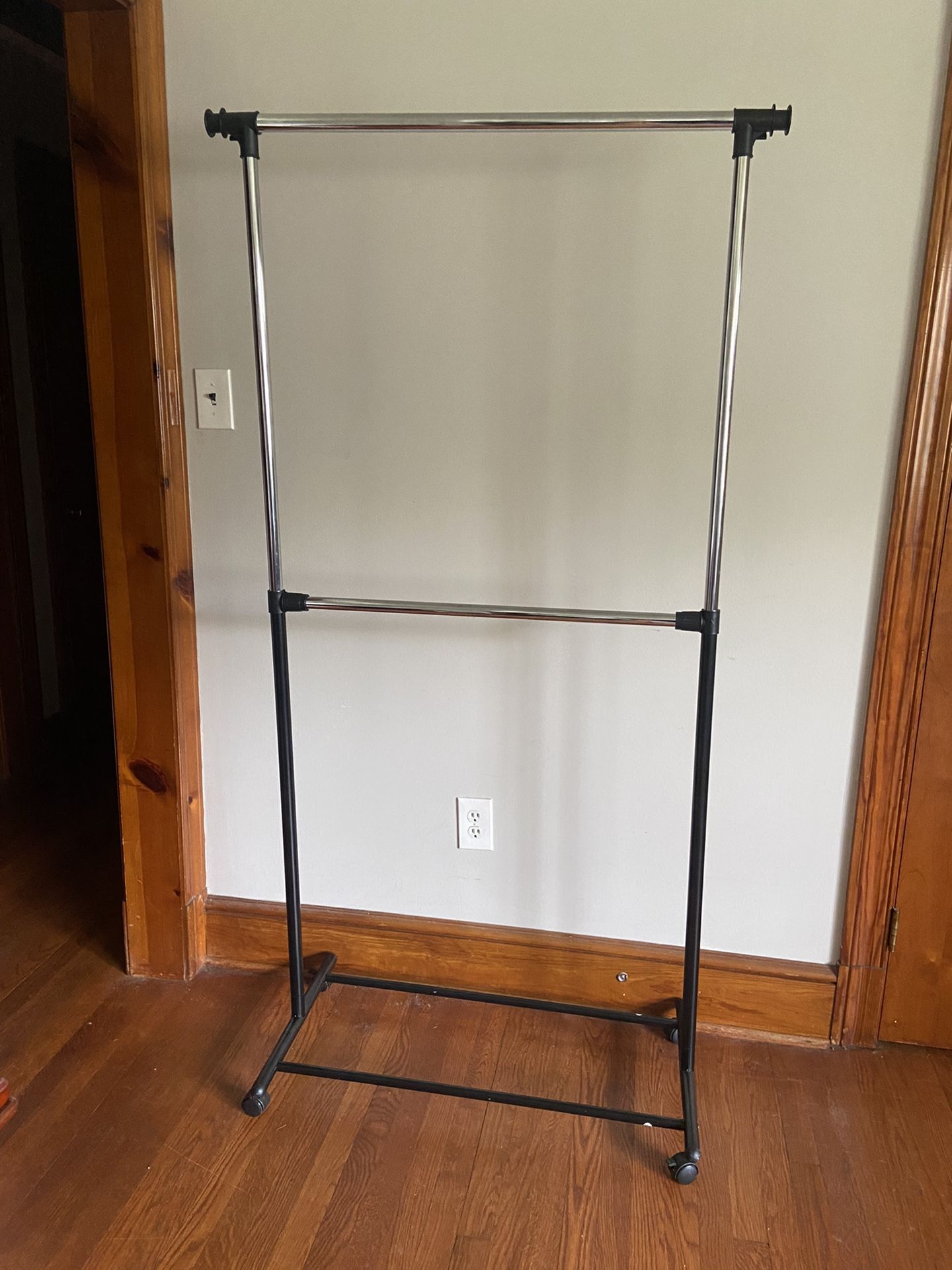 Double Clothes Rack