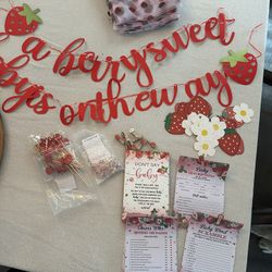 Baby shower Items
