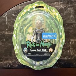 Rick and Morty Space Suit Rick Figure – Walmart Exclusive – New in Box 