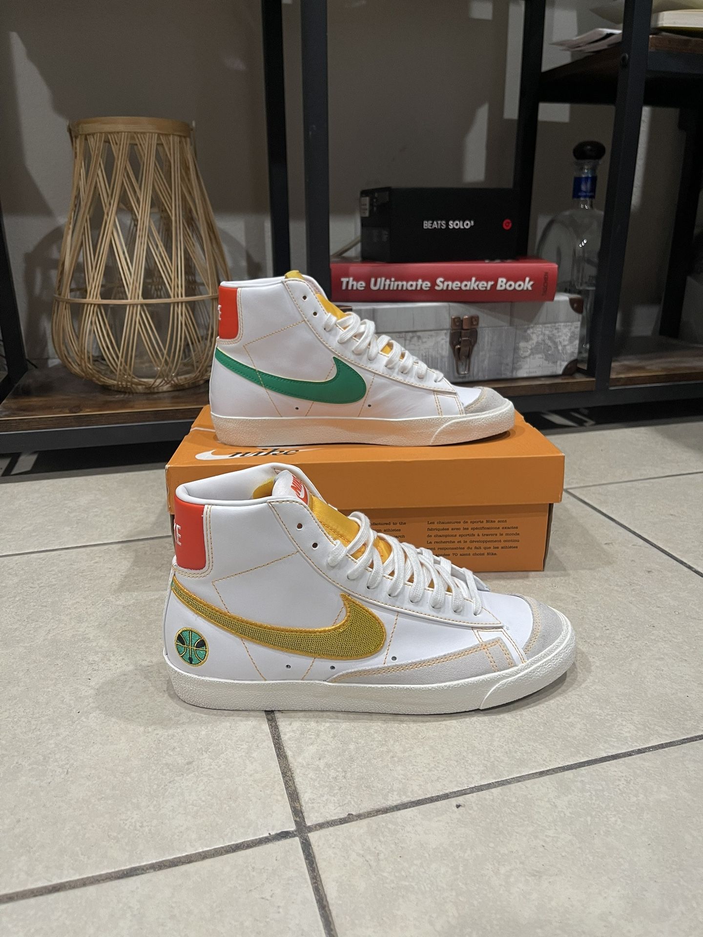 Shoes Nike Mid 70 Blazer Buy Black And White Nike Blazer Mid 77 - Main Image