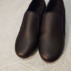 Lady's Size 8.5 Black tap Shoes