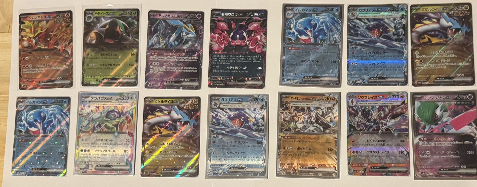 Japanese Pokemon EX Card Lot