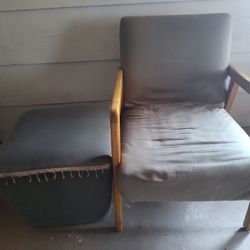 Chair And Foot Rest 