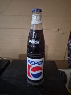Pepsi Glass Bottle Mexico Import Sealed