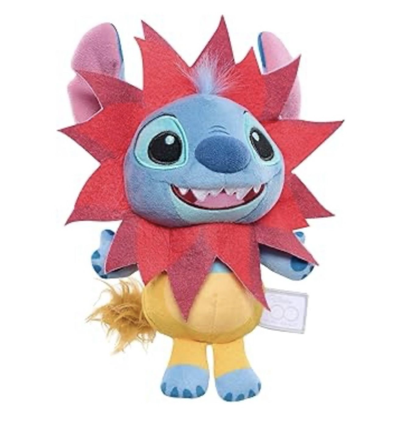 Just Play Disney100 Years of Wonder Stitch as Simba Plush Stuffed Animal 7"
