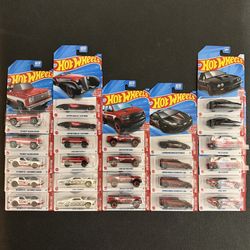 Hot Wheels 25 Target Exclusive Red Edition Cars