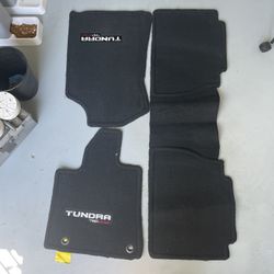 Original 2017 Tundra floor mats