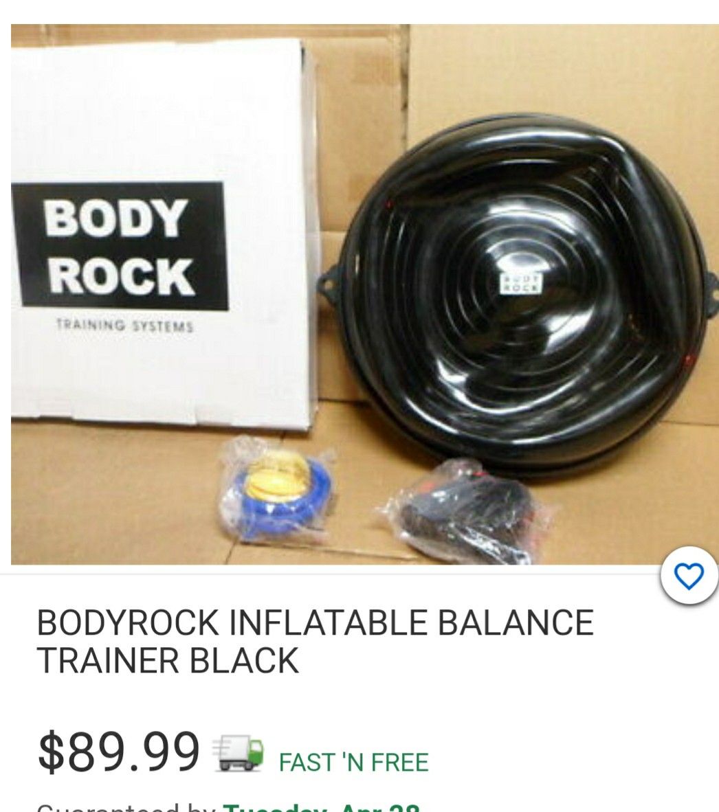 FITNESS BALL ...FULL WORKOUT BRAND NEW IN BOX ...GIVE ME $50