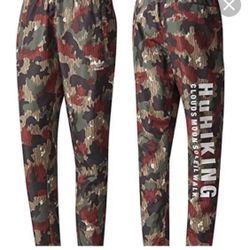 adidas Originals x Pharrell Williams Hu Hiking Camo Sweatpants (MEDIUM) 