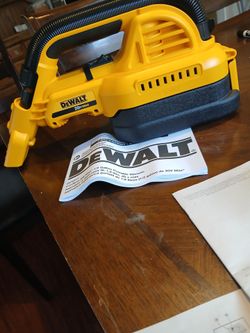 20v Dewalt Cordless vaccum portátil Only Tool